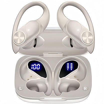 Wireless Bluetooth Long Range Sports Running Noise cancelling Earbuds